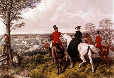 Lähtö ketunmetsästykseen John Frederick Herring (1795-1865) 1870 yksityiskokoelma tekijältä John Frederick Herring Senior
