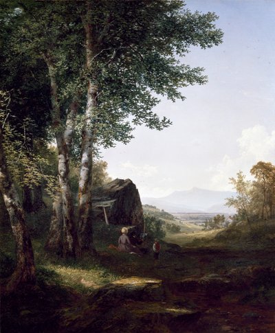 Näkymä Mansfield Mountainille, 1849 tekijältä John Frederick Kensett