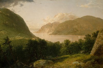 Hudson River Scene, 1857. tekijältä John Frederick Kensett