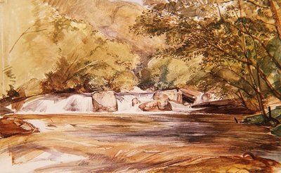 Allas ja skotlantilainen joki tekijältä John Frederick Lewis