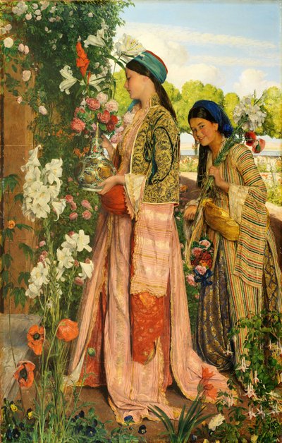 Lily Auratum, 1871 tekijältä John Frederick Lewis