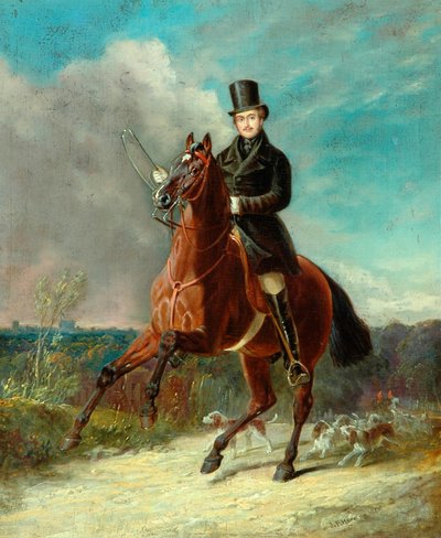 Prinssimies hevosen selässä, 1841 tekijältä John Frederick Herring Senior