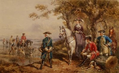 Saukon metsästys tekijältä John Frederick Tayler