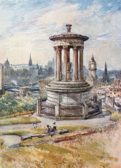 Edinburgh Calton Hillistä tekijältä John Fulleylove