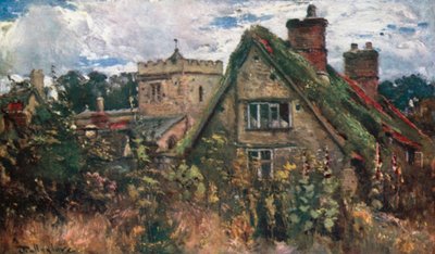 Holywellin kirkko (värilitra) tekijältä John Fulleylove