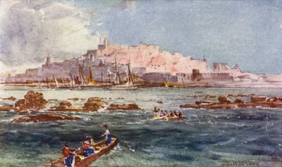 Joppa, merestä (väri litho) tekijältä John Fulleylove