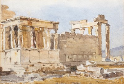 Erechtheum (akvarelli) tekijältä John Fulleylove