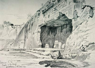 Niin kutsutut kuninkaiden haudat, 1902. tekijältä John Fulleylove