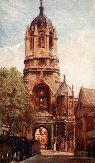 Tom Tower, Christ Church College, 1903 tekijältä John Fulleylove