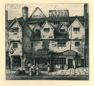 Old Houses, Digbeth, Walsall, "Remnants Of Old Wolverhampton" Vol.I. No.s 1-37, julkaistu 1880 tekijältä John Fullwood