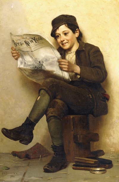 The Boys" New York, 1886 tekijältä John George Brown