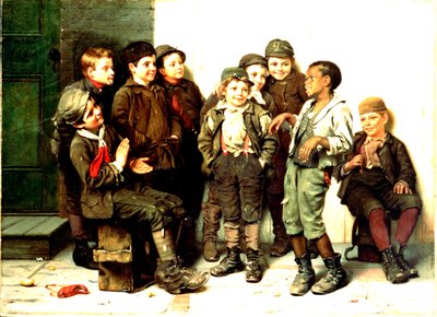 Katutanssi, 1883 tekijältä John George Brown