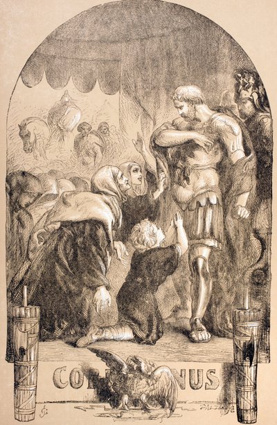 Coriolanus, 1890 finn tekijältä John Gilbert
