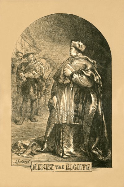 Henrik VIII tekijältä John Gilbert