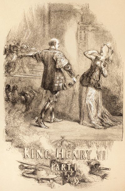 Henrik VI, osa I, 1890 tekijältä John Gilbert