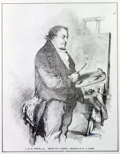 Joseph Mallord William Turner, kaiverrus W.J. Linton, n.1837 (kaiverrus) tekijältä John Gilbert