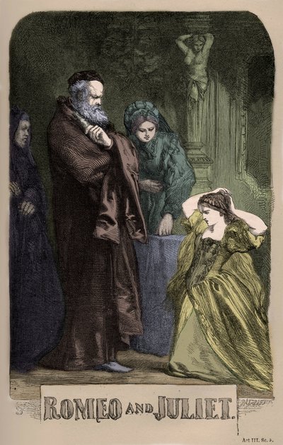 William Shakespearen Romeo ja Julia tekijältä John Gilbert