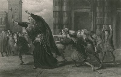 Shylock oikeudenkäynnin jälkeen, Venetsian kauppias tekijältä John Gilbert