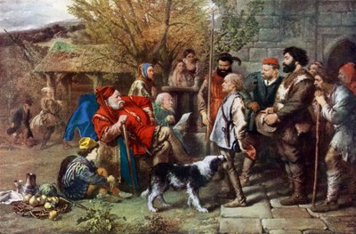 Sir John Falstaff arvioi repaleista rykmenttiään tekijältä John Gilbert