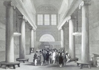 Pörssi, kaiverrus Henry Melville, n. 1842 tekijältä John Gilbert