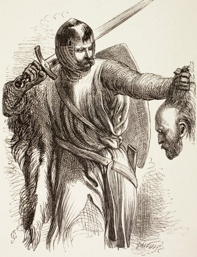 Paskiainen Itävallan pään kanssa, 1890 tekijältä John Gilbert