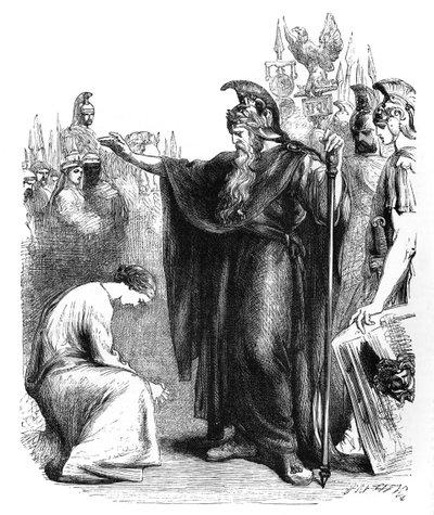 William Shakespearen Titus Andronicus tekijältä John Gilbert