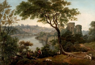 Chepstowin linna, Monmouthshire tekijältä John Glover