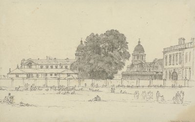 Greenwich Hospital (muste ja pesu paperille) tekijältä John Glover