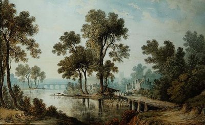 Näkymä Darleysta, Derbyshirestä tekijältä John Glover