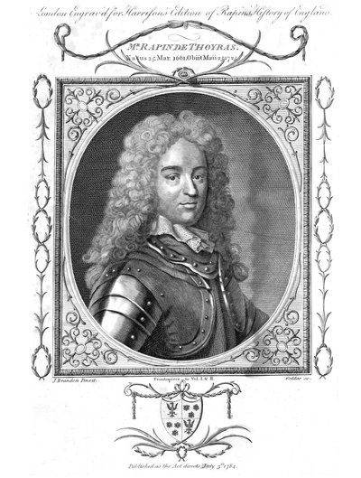 herra Rapin DeThoyras, 1784. tekijältä John Goldar