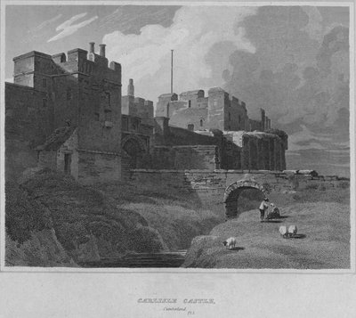 Carlislen linna, Cumberland, 1814 tekijältä John Greig