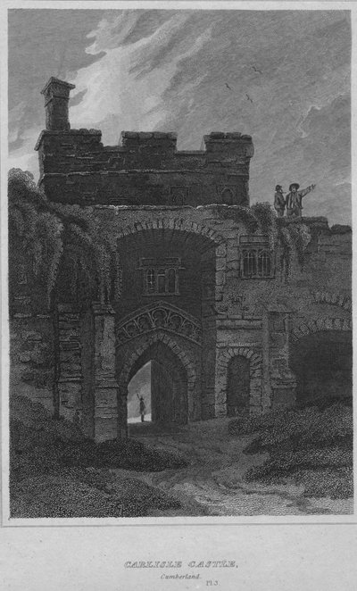 Carlislen linna, Cumberland, 1814 tekijältä John Greig