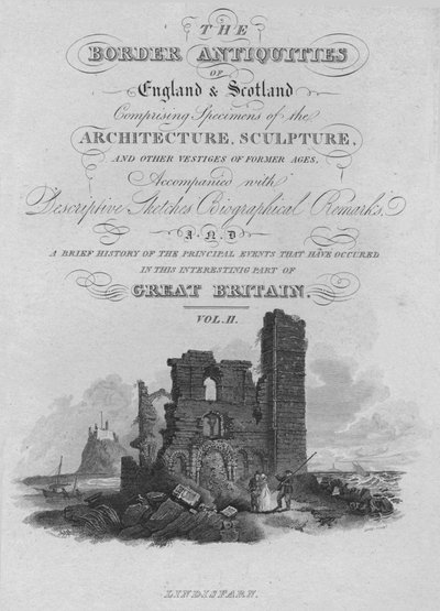 Etukappale - Lindisfarn, 1814 tekijältä John Greig