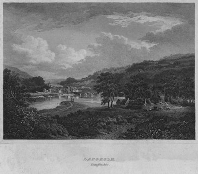 Langholm, Dumfrieshire, 1814 tekijältä John Greig