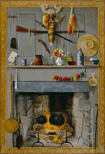 Isoäidin Hearthstone, 1890 tekijältä John Haberle