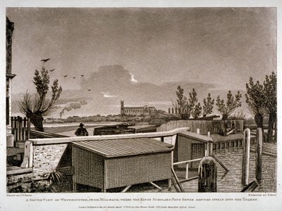 Westminster, Lontoo, 1808. tekijältä John Hall