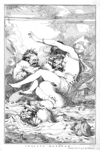 Kateellinen hirviö, 1778 tekijältä John Hamilton Mortimer