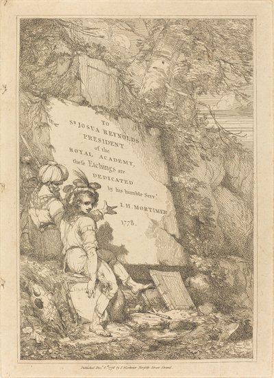 Nimilehti tekijältä John Hamilton Mortimer
