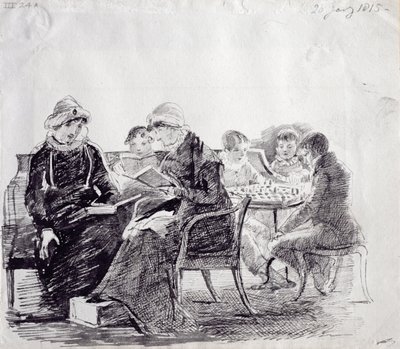Pitoisuus, 1815 (kynä ja muste paperille) tekijältä John Harden