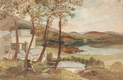 Hall ja Windermere, Lake District, Cumbria (wc paperilla) tekijältä John Harden