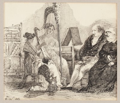 Musiikkia harpulla, 1815 tekijältä John Harden