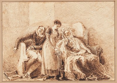 Sairaus, 1830 tekijältä John Harden