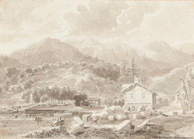 Waterhead, Lake Windermere (wc paperilla) tekijältä John Harden