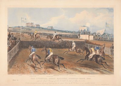 Yksi neljästä sarjasta: Liverpool Great National Steeple-Chase tekijältä John Harris