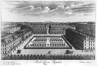 Punainen Lyon Square tekijältä John Harris