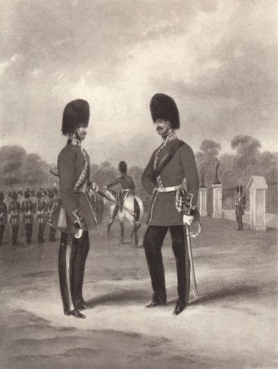 Scots Fusilier Guards, c1820-1870, 1909 tekijältä John Harris Junior