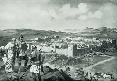 Latinalainen siirtomaa (litho) tekijältä John Harris Valda