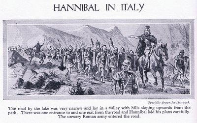 Hannibal Italiassa, noin 1950 tekijältä John Harris Valda