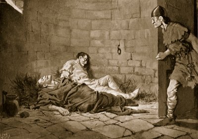 Herttua Erikin ja Valdemarin vankeus ja kuolema, 1318 tekijältä John Harris Valda