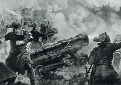 Konstantinopolin piiritys turkkilaisten toimesta tekijältä John Harris Valda